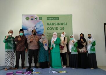 Gandeng Fatayat NU, Satgas Covid-19 KUA Sampang Massifkan Sosialisasi Vaksinasi