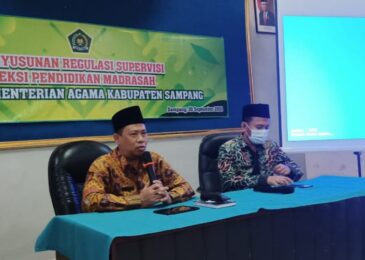 Kepala Kemenag Sampang: Pengawas itu Konsultan Pendidikan Bagi Madrasah