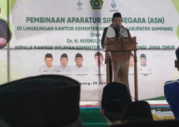 Pembinaan ASN di Sampang, Ini Kata KaKanwil Kemenag Jatim