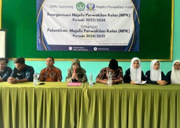MAN Sampang: Pelantikan MPK Tandai Dimulai Era Baru Kepemimpinan Siswa